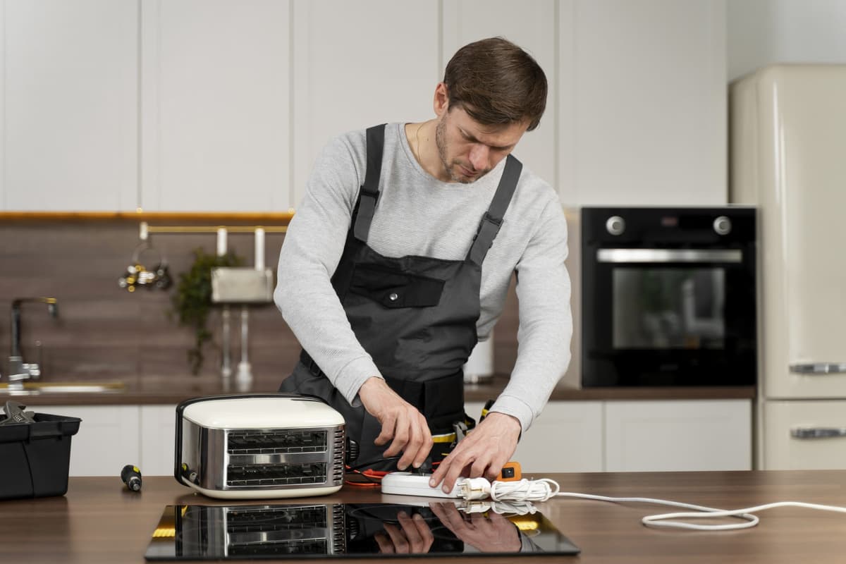 Inspektion von Haushaltsgeräten — product quality control inspection